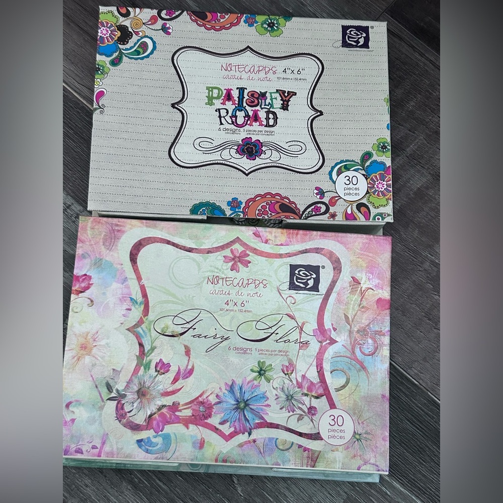 50%off w❤️ Prima Marketing 2 30pk notecards HG100